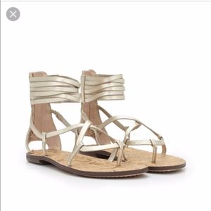 Sam Edelman Ginette Gold Gladiator Sandals